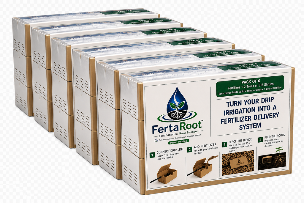 FertaRoot™ Fertilizer Delivery Device - 6-Pack Bundle (36 Devices)