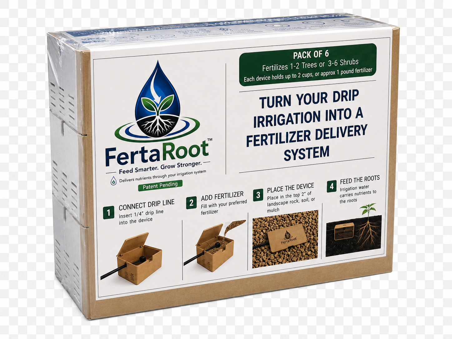 FertaRoot™ Fertilizer Delivery Device - Starter Pack of Six